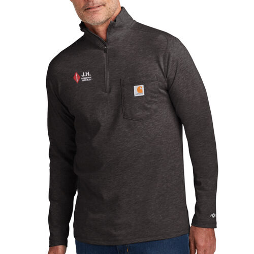 Carhartt Force® 1/4-Zip Long Sleeve T-Shirt Thumbnail