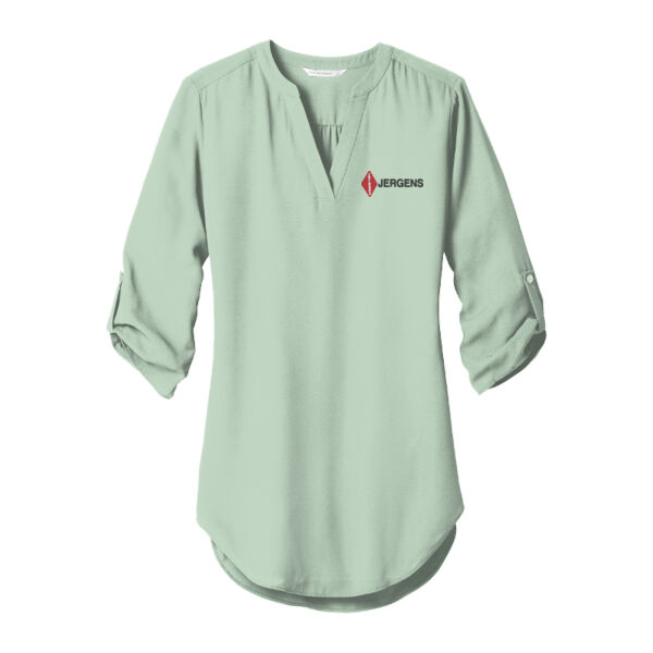 Port Authority® Women's 3/4-Sleeve Tunic Blouse Thumbnail